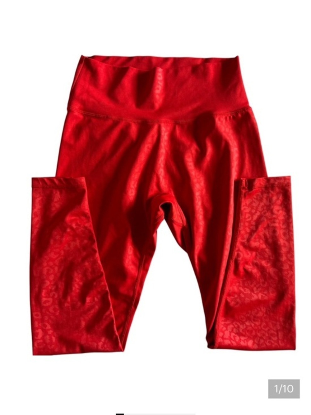 BuffBunny Vibrant Red cheetah Leggings